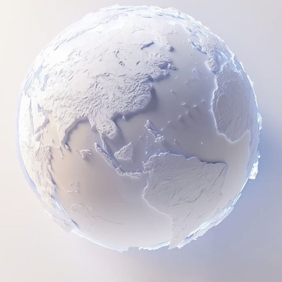 The sphere he carries